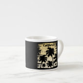 California Palm Tree Espressotasse (Vorderseite Rechts)
