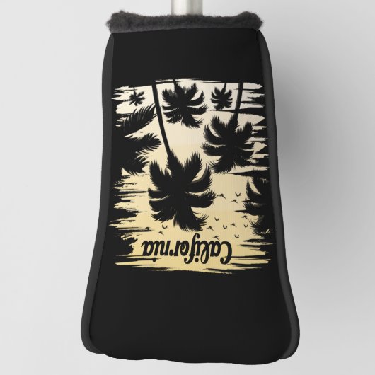 California Palm Tree Golf Headcover (Rotieren 90)