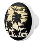 California Palm Tree Keramikknauf (Rechts)