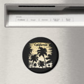 California Palm Tree Magnet (In Situ (Geschirrspüler))