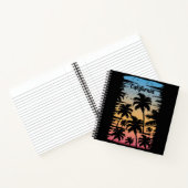 California Palm Tree Notizblock (Innenseite)
