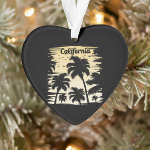 California Palm Tree Ornament