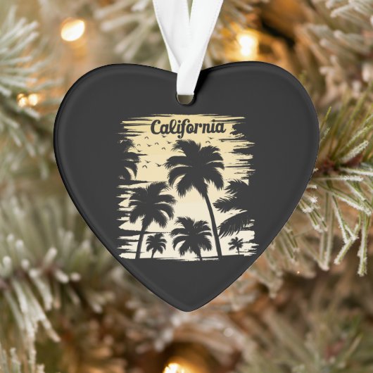 California Palm Tree Ornament (Baum)