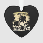 California Palm Tree Ornament (Vorderseite)