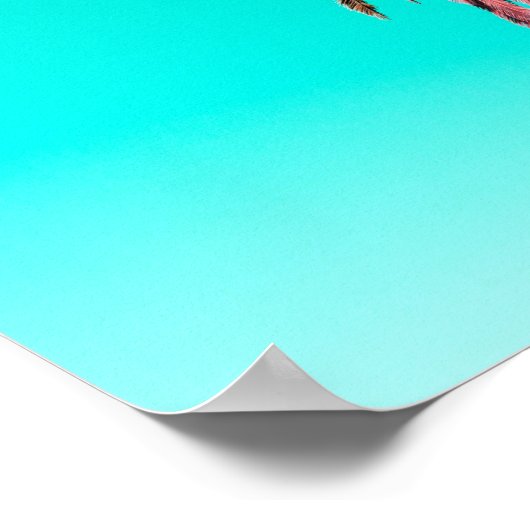 California Palm Tree Poster (Ecke)