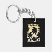 California Palm Tree Schlüsselanhänger (Vorderseite links)