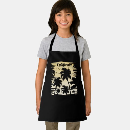 California Palm Tree Schürze (Insitu)