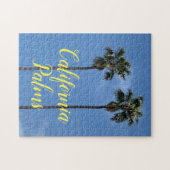 California Palm Trees Foto Jigsaw Puzzle (Horizontal)
