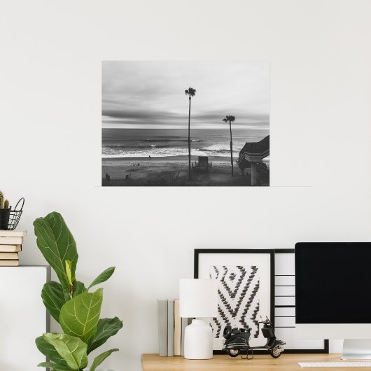 California Palm Trees Poster (Heimbüro)