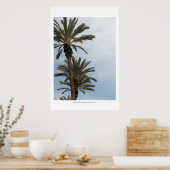 California Palm Trees Poster (Küche)