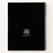 California Palms & Colorful Sky Notebook Notizblock (Rückseite)