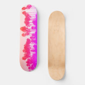 California Palms Skateboard Sunset FARBE! (Vorderseite)