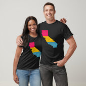 California Pansexual Flag T-Shirt (Unisex)