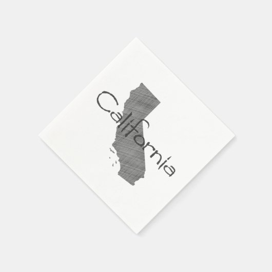 California Paper Party Napkins Serviette (Ecke)