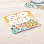 California Paper Untersetzer (angewinkelt)