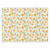 California Pappi, sommerliche Blume, Orange Tischdecke (Vorderseite (Horizontal))