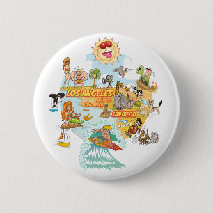 California Paradise Button