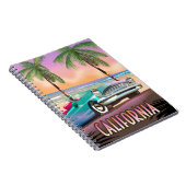 California Paradise Sunset Notizblock (Rechte Seite)