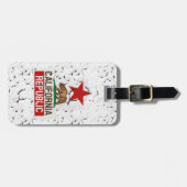 California Peeling Paint Decor Gepäckanhänger (Vorderseite horizontal)