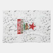 California Peeling Paint Decor Geschirrtuch (Horizontal)
