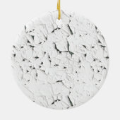 California Peeling Paint Decor Keramik Ornament (Hinten)