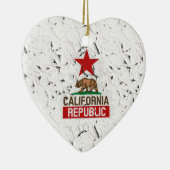 California Peeling Paint Decor Keramikornament (Rechts)