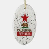 California Peeling Paint Decor Keramikornament (Rechts)