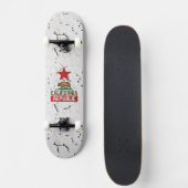 California Peeling Paint Decor Skateboard (Vorne)