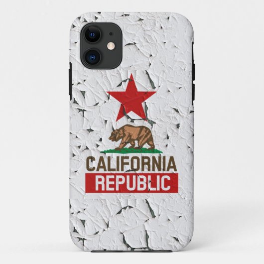 California Peeling Paint Style Case-Mate iPhone Hülle (Rückseite)