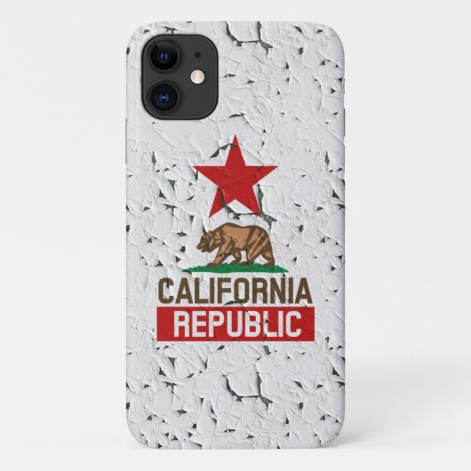 California Peeling Paint Style Case-Mate iPhone Hülle (Rückseite)
