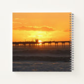 California Peer at Sunset Notizblock (Rückseite)