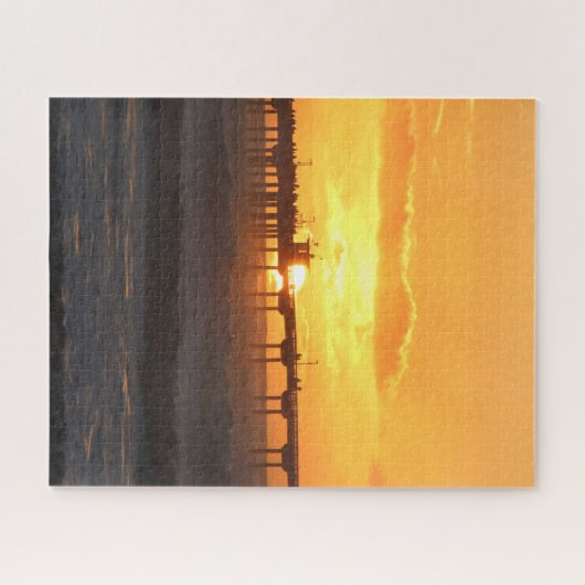 California Peer at Sunset Puzzle (Horizontal)
