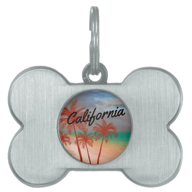 California Pet Id Tag Tiermarke (Vorderseite)