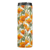 California pflaume thermal tumbler thermosbecher (Rückseite)