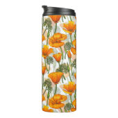 California pflaume thermal tumbler thermosbecher (Nach rechts gedreht)