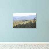 California Pine Trees Fotografy Leinwand (Insitu (Holzboden))