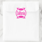 California Pink Logo Design #1 Aufkleber (Tasche)