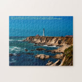 California Point Arena Leuchtturm Puzzle (Horizontal)