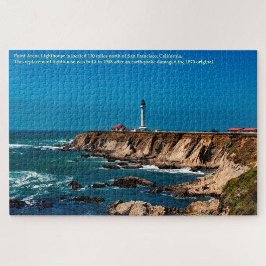 California Point Arena Lighthouse Puzzle (Horizontal)