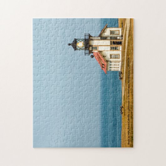 California Point Cabrillo Lighthouse Puzzle (Vertikal)
