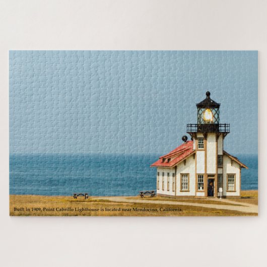 California Point Cabrillo Lighthouse Puzzle (Horizontal)