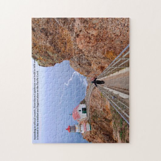 California Point Reyes Lighthouse Puzzle (Vertikal)