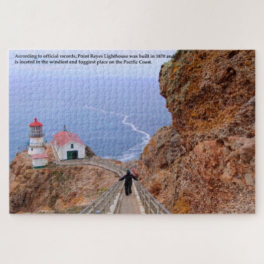 California Point Reyes Lighthouse Puzzle (Horizontal)