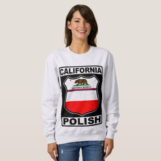 California Polnisch American Sweatshirt (Vorne ganz)