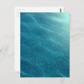 California Pool Postkarte (Vorne/Hinten)