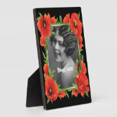 California Poppies Art Frame Plaque Fotoplatte (Seite)