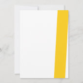 California Poppies Brautparty Einladung (Rückseite)