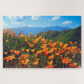 California Poppies Covering a Hillside Puzzle (Horizontal)