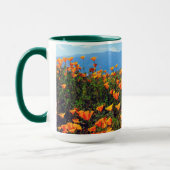 California Poppies Covering a Hillside Tasse (Links)