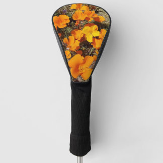 California Poppies Golf Headcover